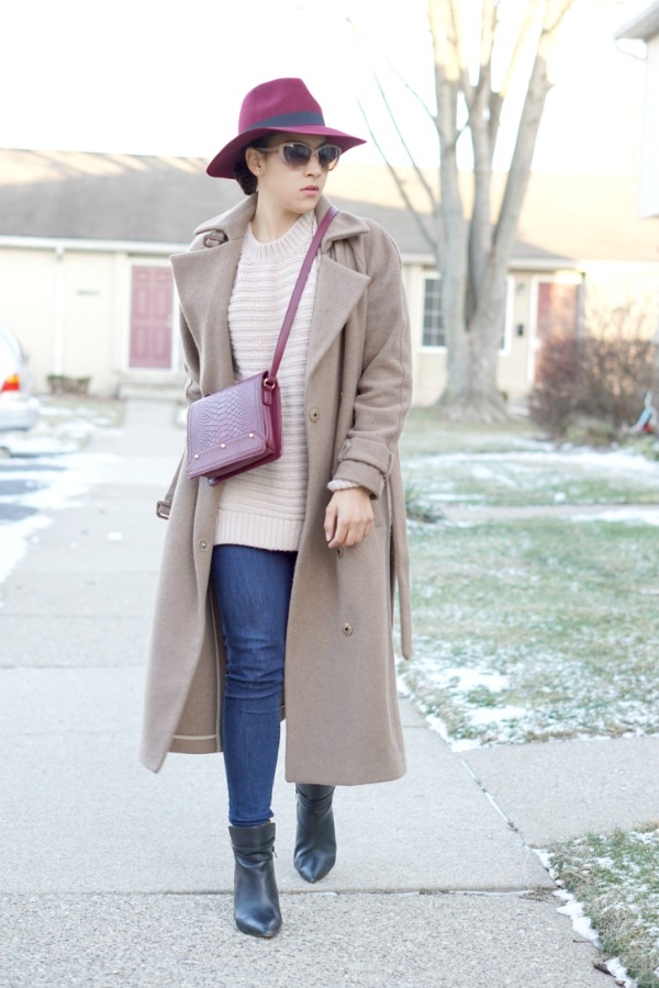 How to Style an Oversized Sweater via Lil Miss JB Style