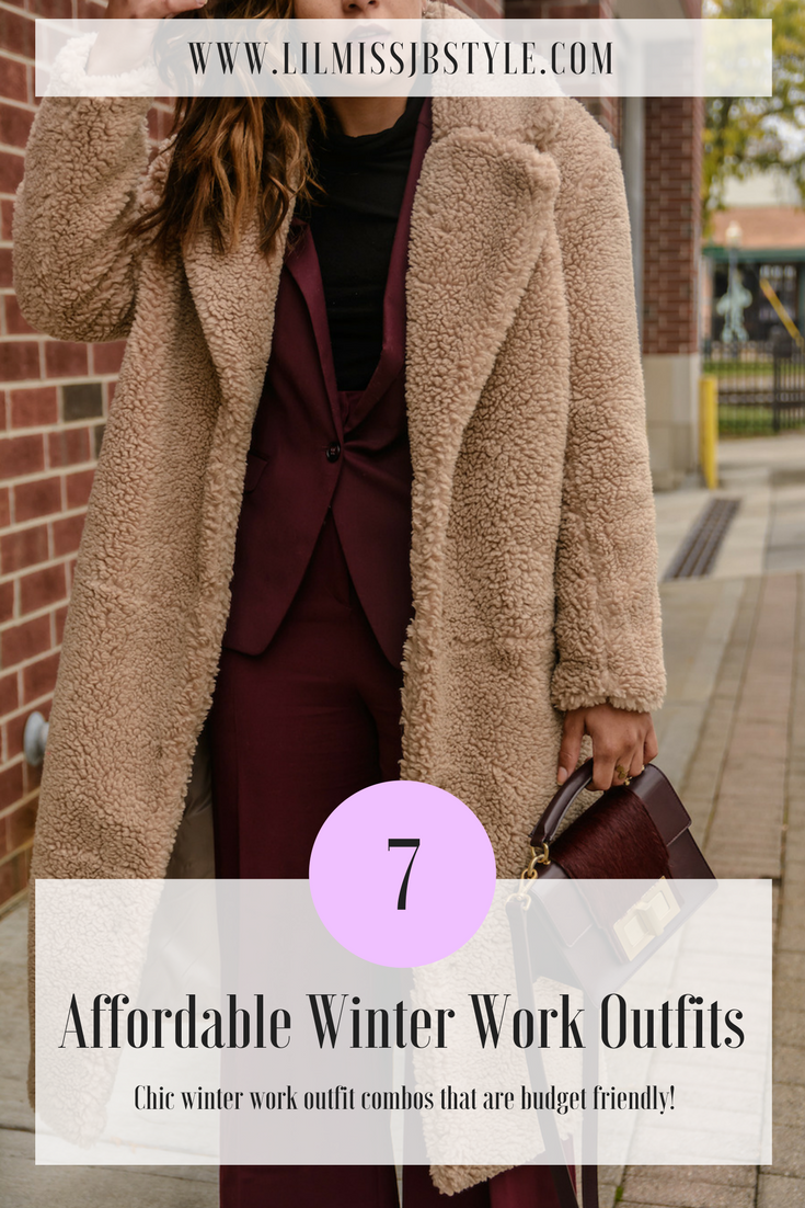 Affordable Winter Work Outfits for Young Women