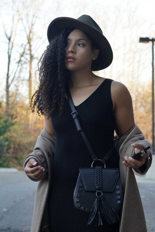 how to take your own blog photos, chic fall outfit ideas for women, latest fashion trends for women, black fashion bloggers inspiration, affordable dress outfit ideas